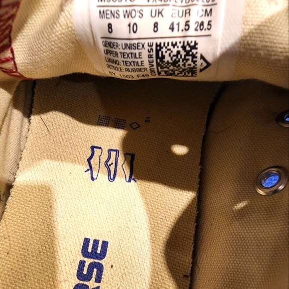 Converse canvas old school size 9 Ox Blood - Picture 4 of 5